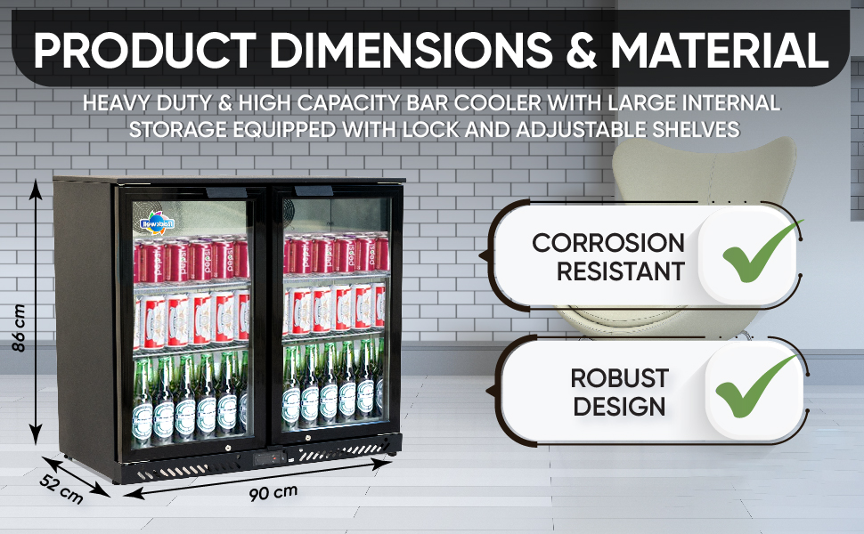 Product dimensions