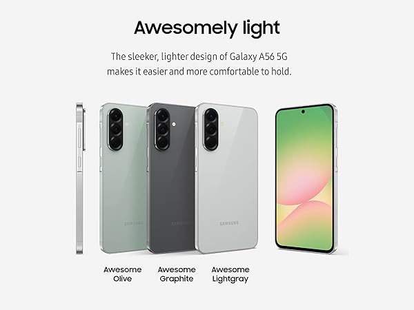 【SIMフリー】Galaxy A56 5G｜8GB/128GB｜オリーブ【新品】 Samsung Galaxy A56 5G 128GB - Awesome Olive *AU STOCK*, 6.7