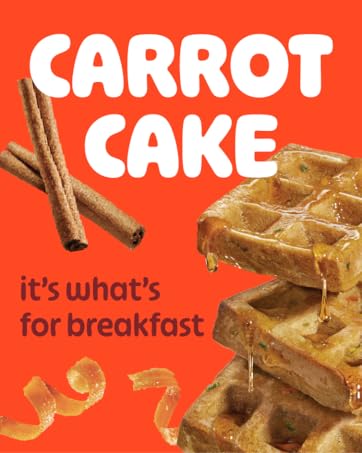 Carrot Cake! It's what's from breakfast.