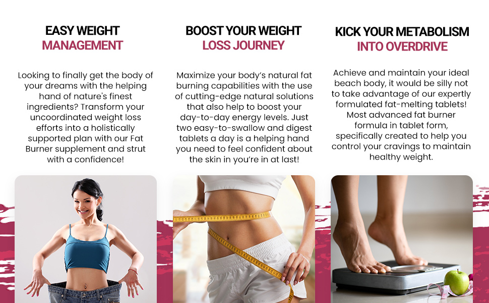 Fat Burner 60 Tablets Best Fat Burner Supplement in India