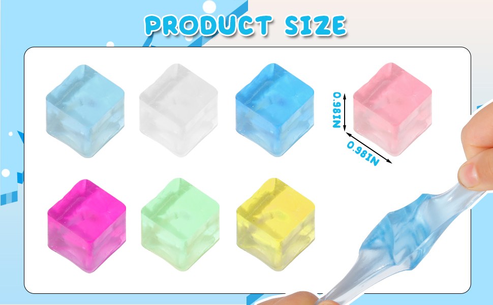squishy fidget toys size