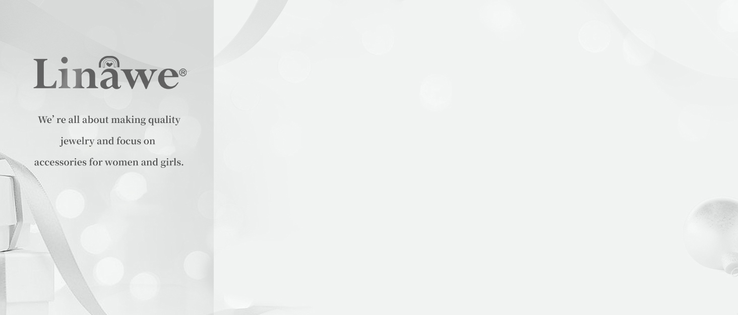 Linawe Crystal Jewellery Sets for Women, Imitation Diamond Pendant Necklace, Rhinestone Drop Dangle Earrings, Birthstone Cubic Zirconia Matching Wedding Jewellery, 14K Gold/Rose Gold/Silver Tones 8 Linawe