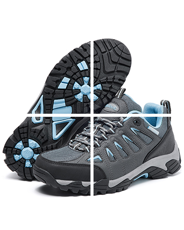 grey biue hiking shoes for women