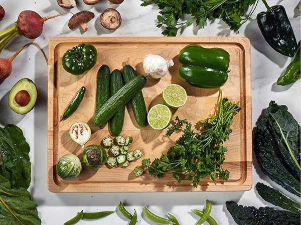 Clean eating starts with your board. Free of formaldehyde, VOCs, BPA, PFOA and Phthalates.