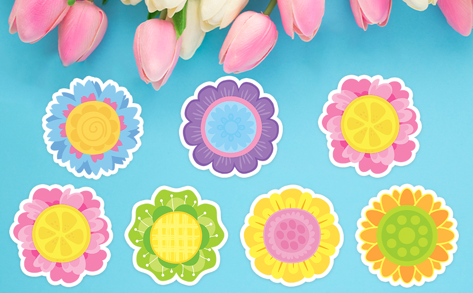 30 Pack Spring Flowers Sticky Notes 600 Sheets Floral