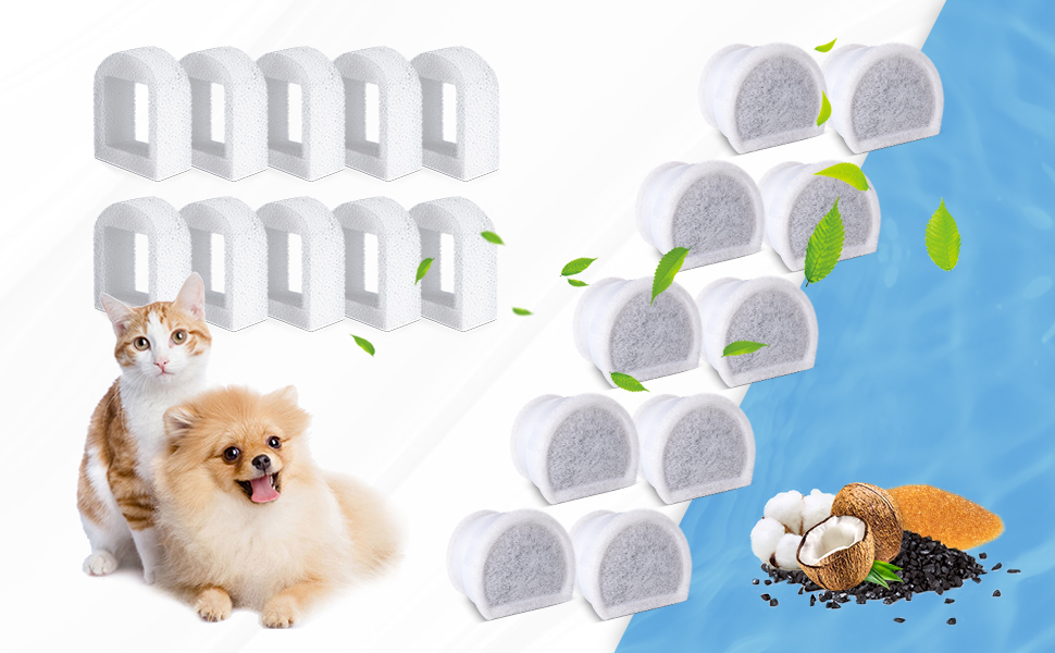 cat water fountain filters