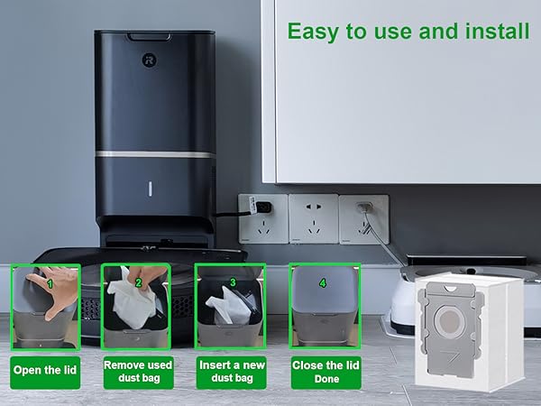 Amazon.com - ApexOne 8 Pack Vacuum Bags for iRobot Roomba Clean