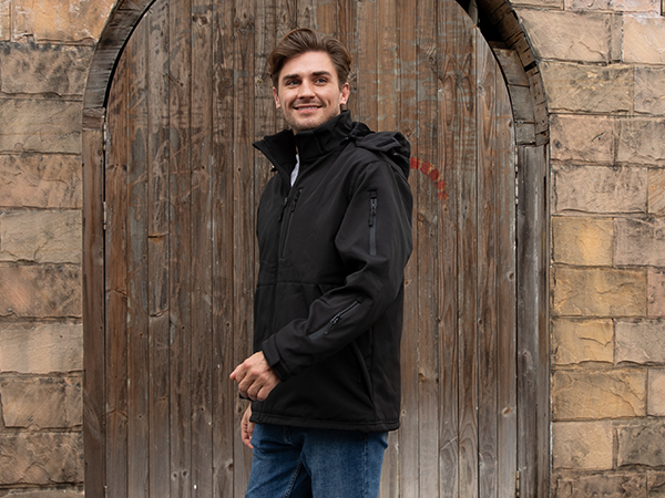 洋書 Electric jacket Heated Jacket for Men with Battery Pack 7.4V/16000mAh