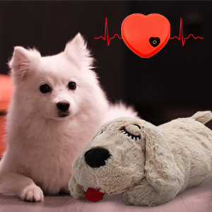 Dog Toy with Heartbeat for Puppies