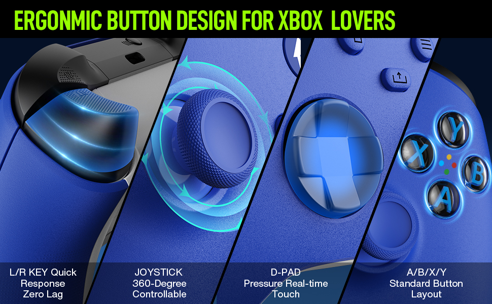 Wireless Controller Compatible with Xbox One,Xbox Series X