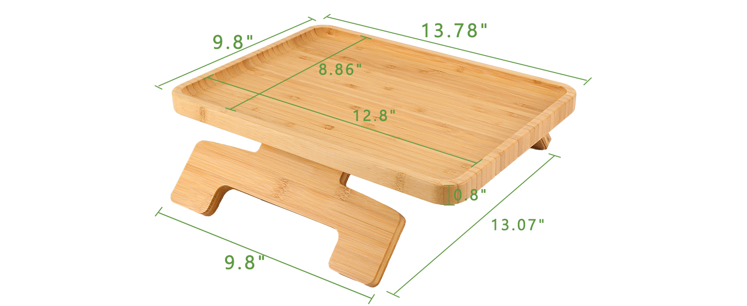 SINWANT Sofa Arm Clip Table,Sofa Arm Tray Table for Couch