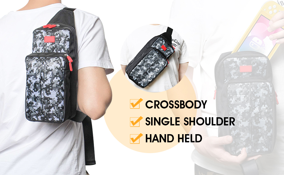 portable shoulder bag for nintendo