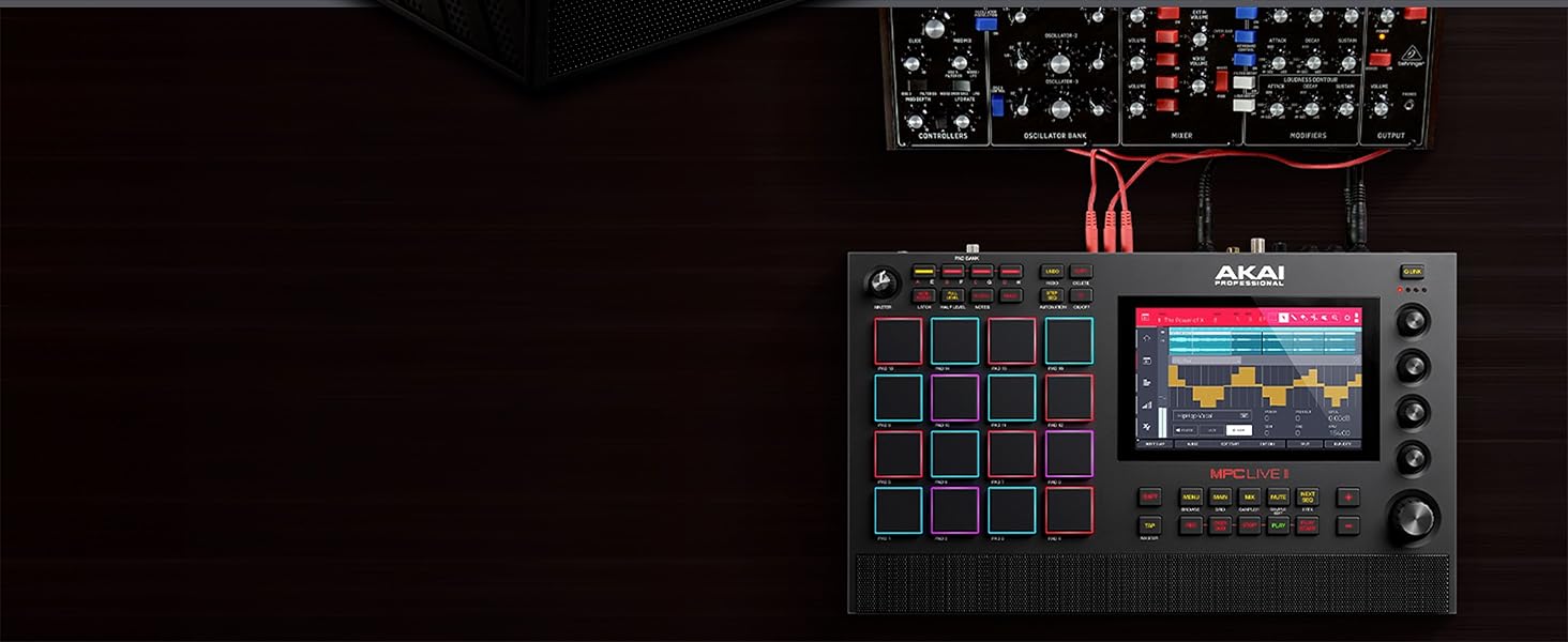 Akai Professional MPC Live 2 Drum Machine/Sampler mit eingebauten