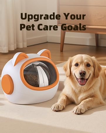 Automatic Pet Feeder with Auto Door