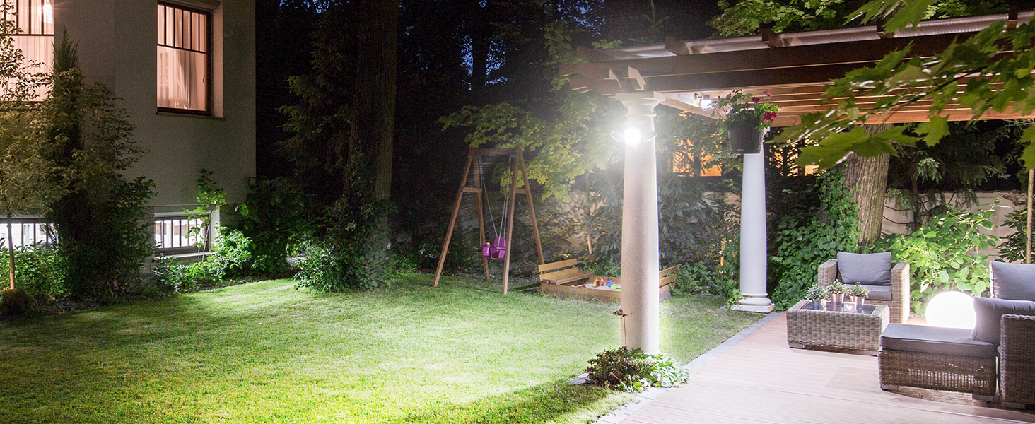 COB LED Solar Motion Sensor Outdoor Lights