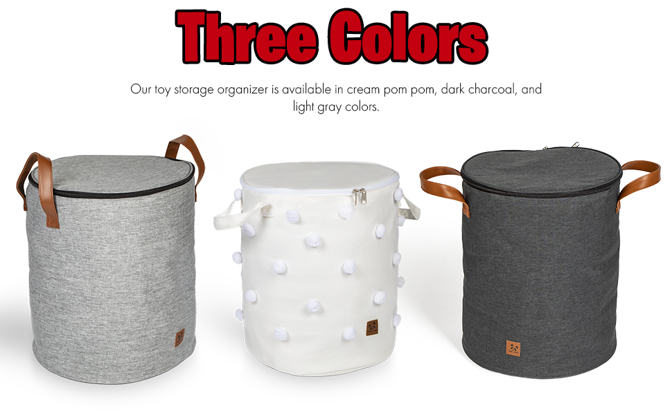 Toy Storage Basket and Playmat Large Toy Blanket Storage