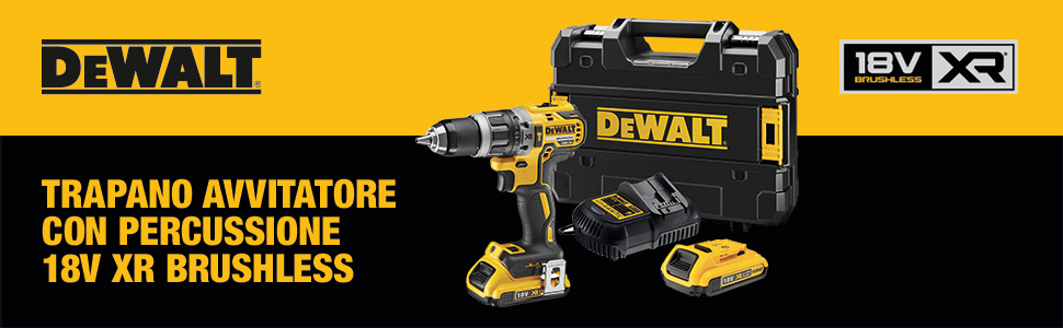 Dewalt, trapano, avvitatore, percussione, 18V