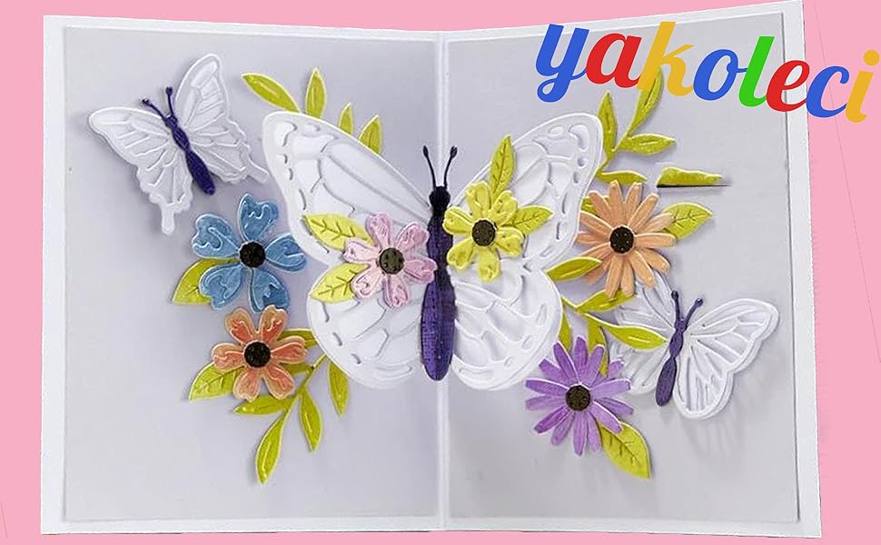 Stamps and Dies for Card Making, Stamps and Metal Cutting Dies Set