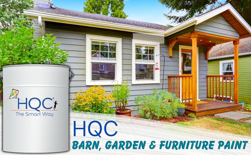 HQC Barn Paint 5L Garden Paints Furniture Paint Wood Paint
