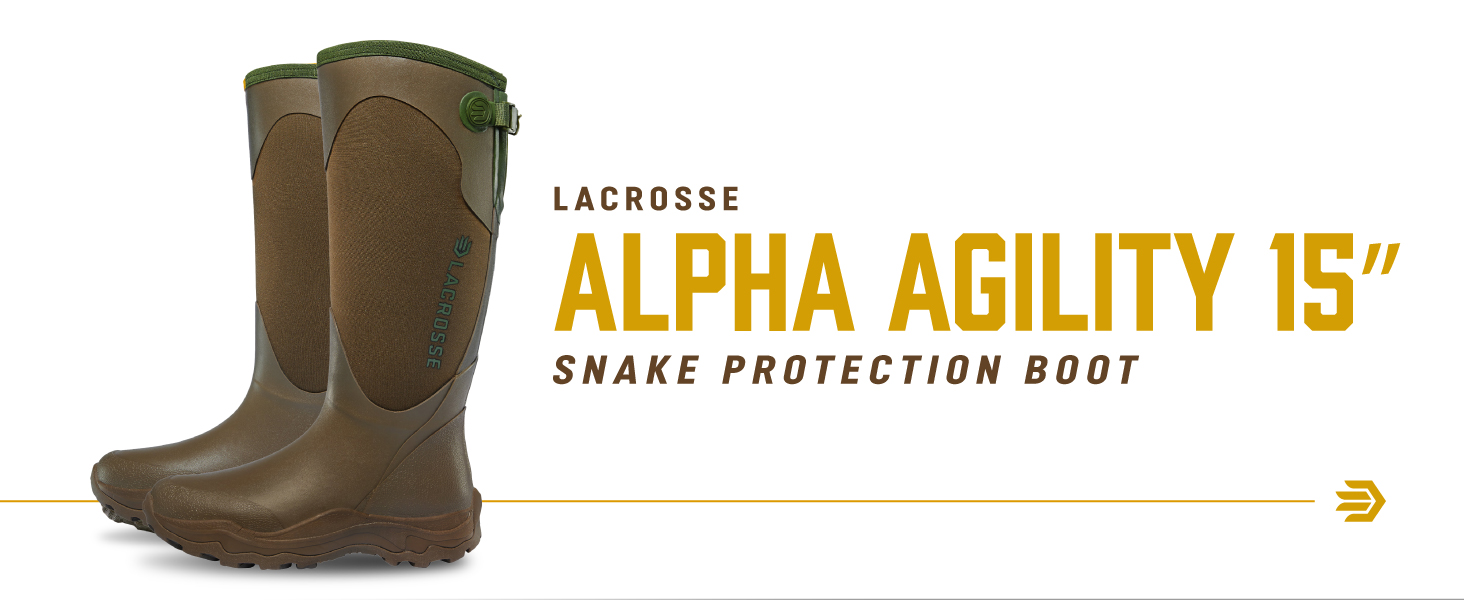 Lacrosse Women's Alpha Agility Snake Boot 15in