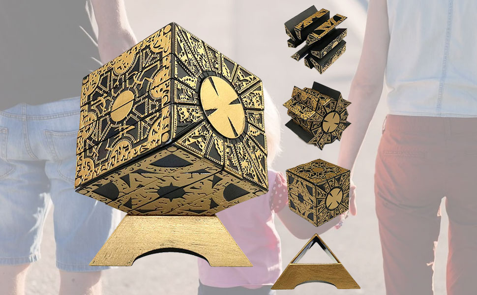 Hellraiser Puzzle Box, Detachable and Rotatable Puzzle Box Deformable