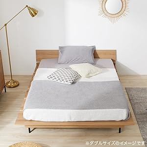 Amazon｜LOWYA ロウヤ ベッドフレーム ローベッド 木目調