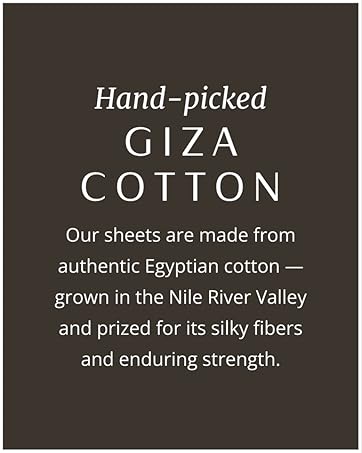 100% Egyptian Cotton Sheets King Size | 400 Thread Count | CEA Gold Seal Certified | Ultra Soft