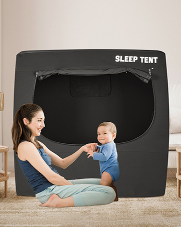 blackout crib cover