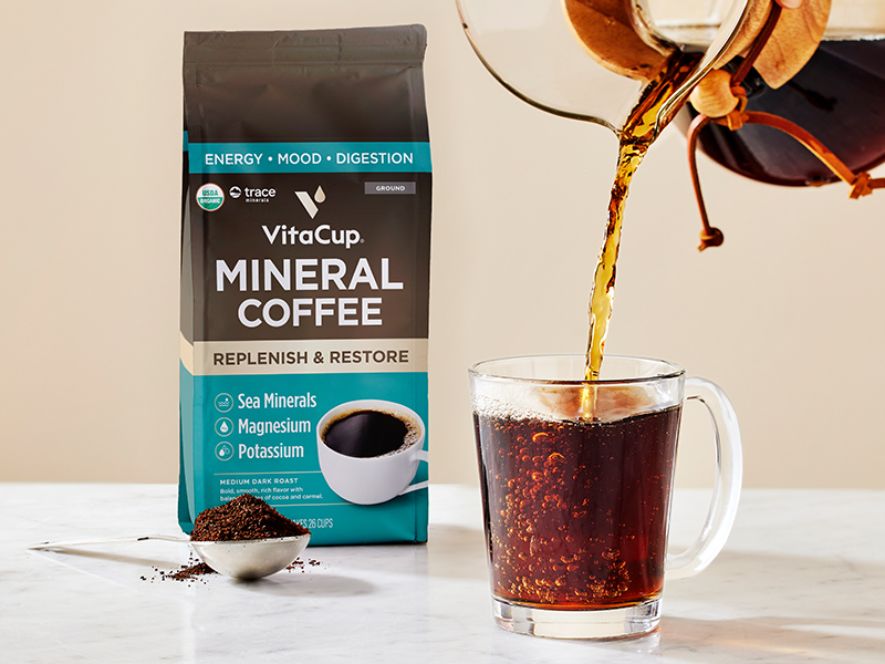 VitaCup Mineral Coffee with Trace Minerals, Hydrate