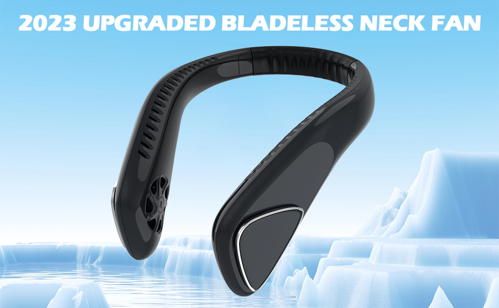 2023 UPGRADED BLADELESS NECK FAN