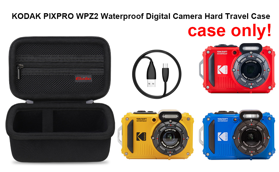 Elonbo Carrying Case for KODAK PIXPRO WPZ2/OM System