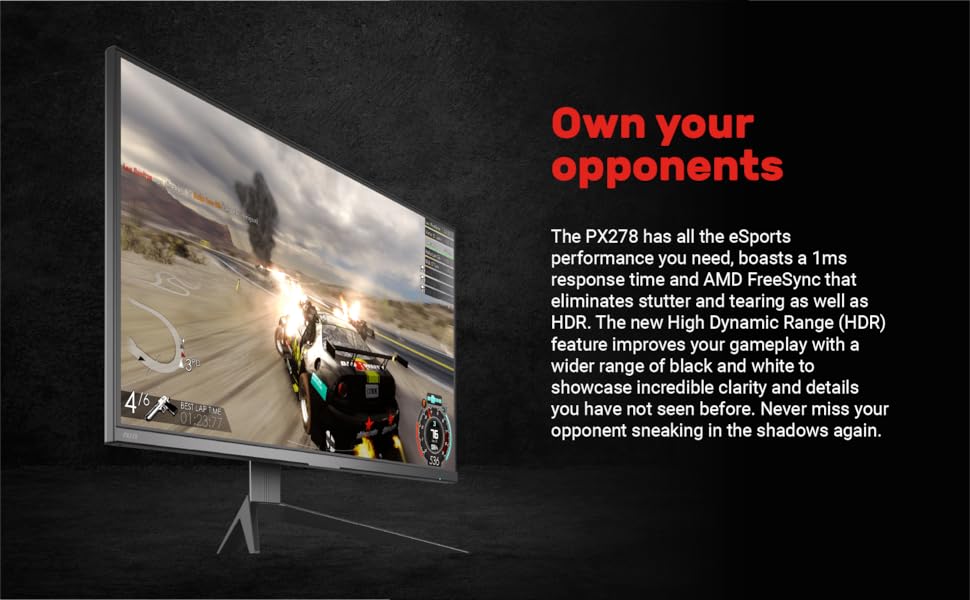 PX278 27 inch Gaming Monitor