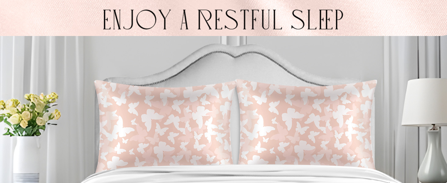 Miss Adola 2 Pack Mulberry Silk Pillowcase for Hair and