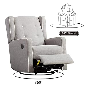 Swivel Rocker Recliner Chair