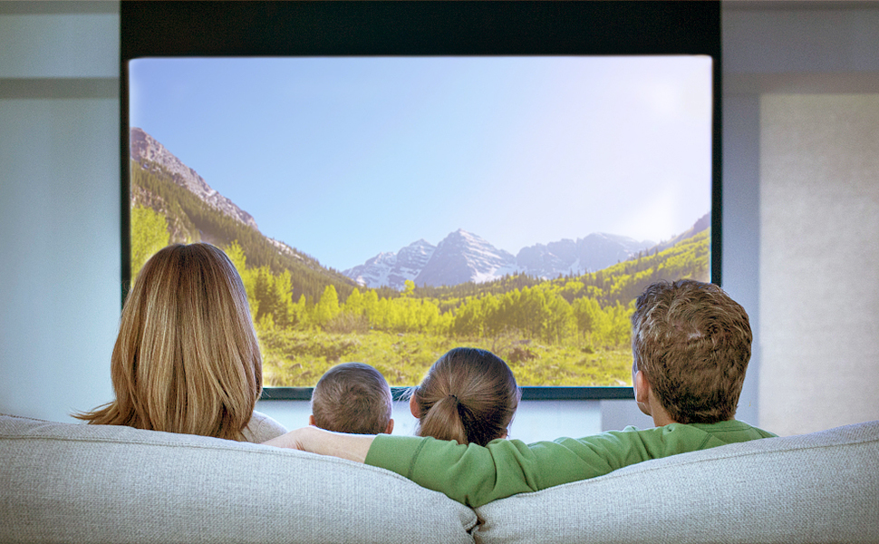 Amazon プロジェクター スクリーン 4K対応 90インチ スクリーン