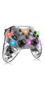 transparent controller for nintendo switch