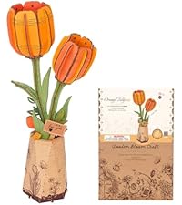 tulip様  専用ページ Amazon.com: ROBOTIME 3D Puzzle Orange Tulip TW081, DIY