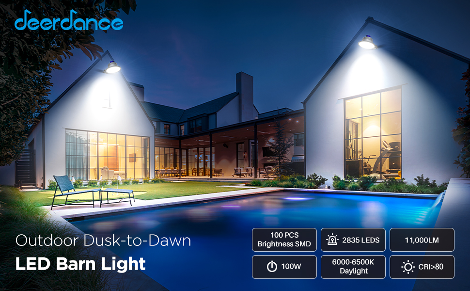 100w led barn light