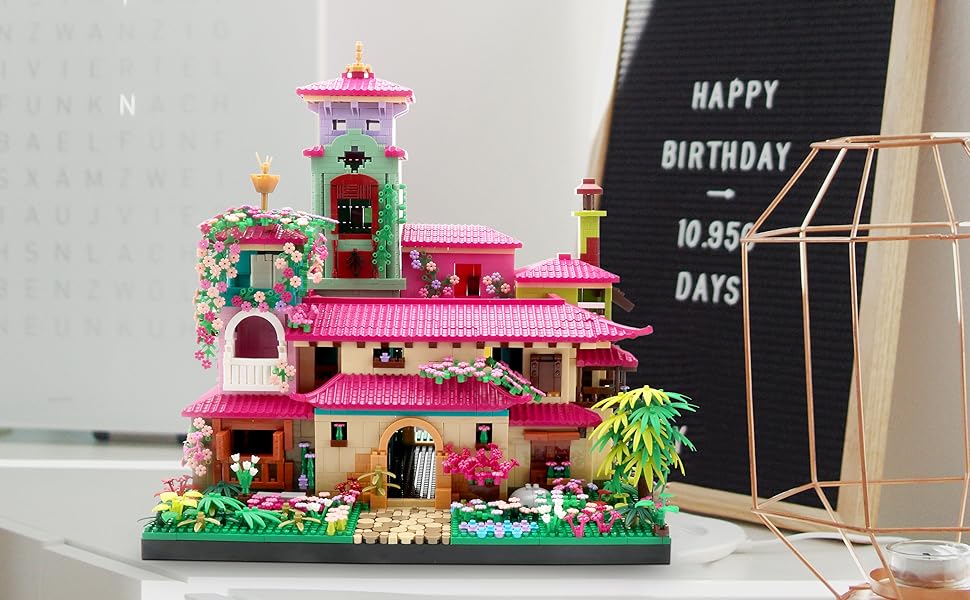 Amazon.com: JXRLMB Villa House Architecture Miniature Micro