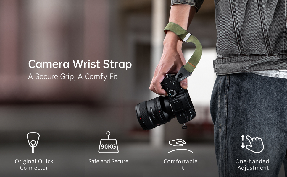 PGYTECH Camera Wrist Strap Adjustable Quick Release Camera Hand Strap