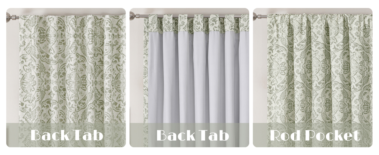 blackout curtains