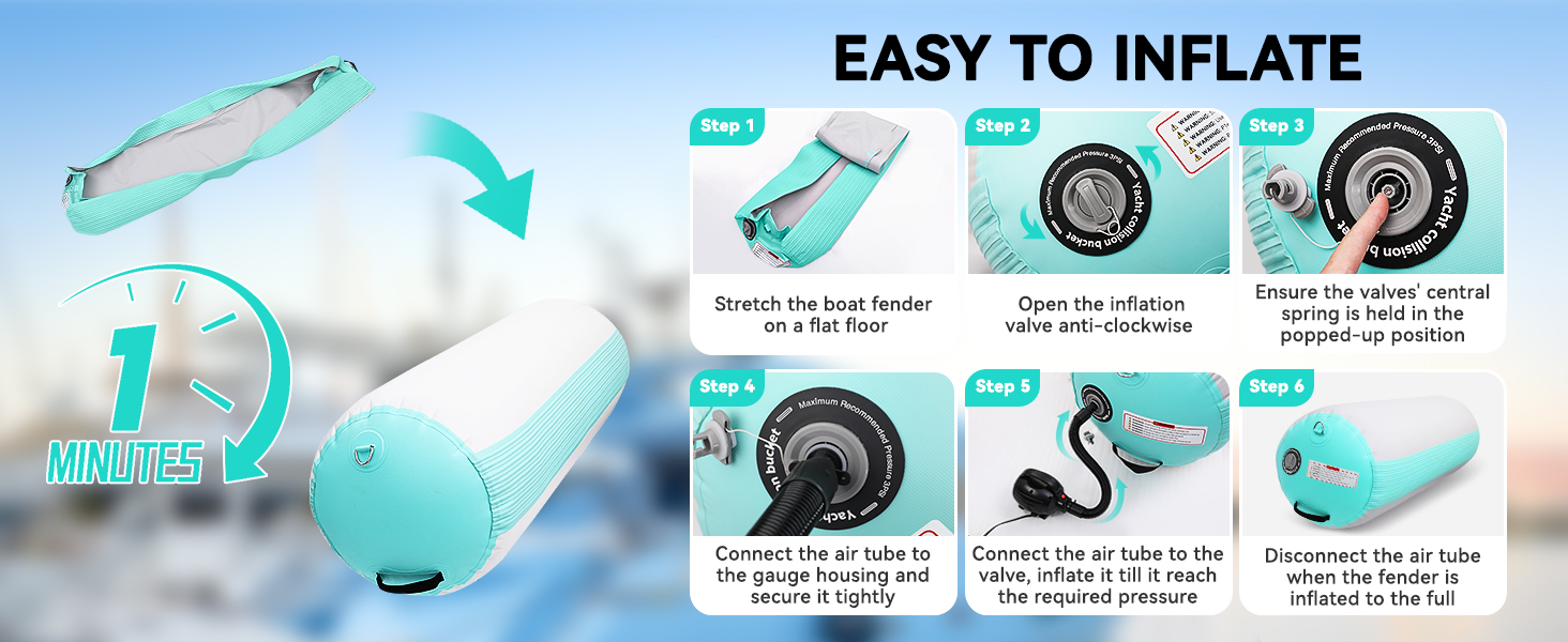 inflatable boat fender bumper