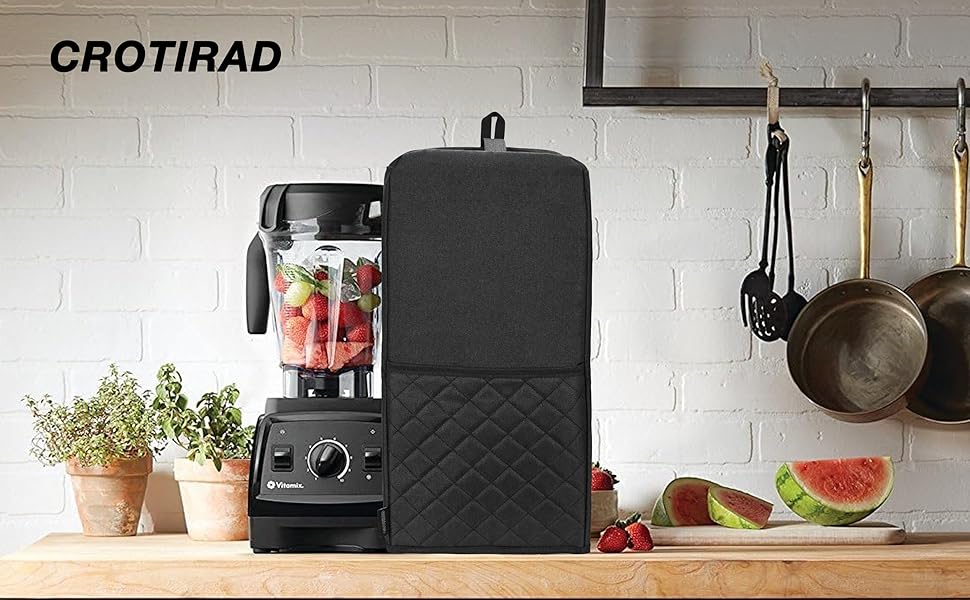 vitamix low-profile 64 oz. blender foldable dust cover