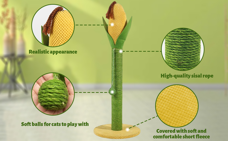 vertical kitty scratching post