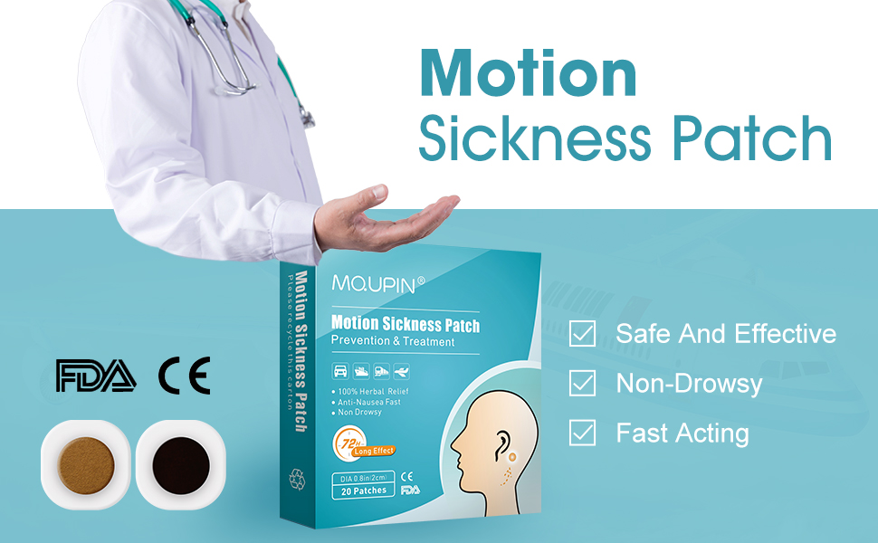 Motion Sickness Patches Sea Sickness Patches for Cruise