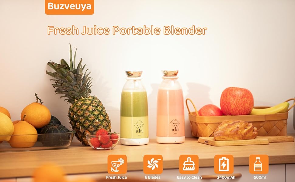 Buzveuya 6 Blades Blender
