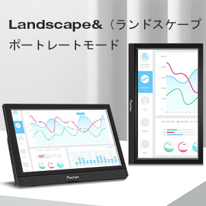 Prechen モバイルモニター 15.6インチ ポータブルモニター Prechen モバイルモニター 15.6インチ ポータブルモニター
