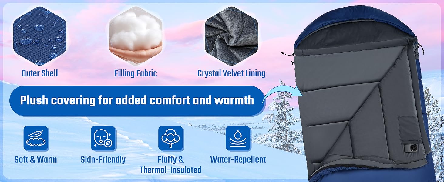sleeping bag adults