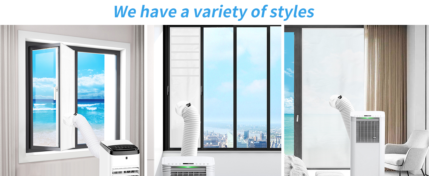 Landrip Window Seal for Portable Air Conditioner, Universal Portable AC