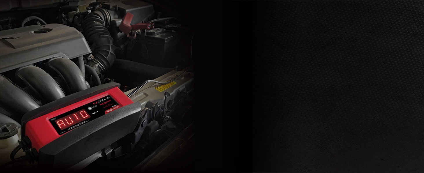 Schumacher SP1356 3A 6V/12V Fully Automatic Battery Charger and Maintainer